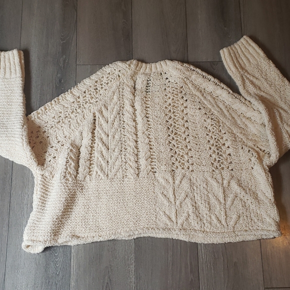 Zara chunky knit cropped sweater - Picture 3 of 9